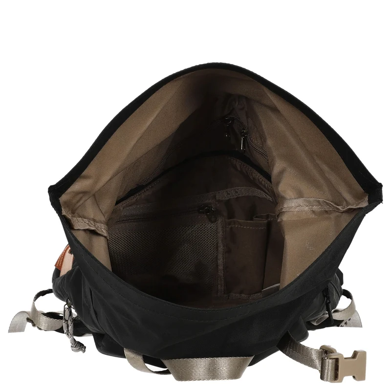 Doughnut Christopher Small Jungle 12 - Rolltop Rucksack 40 cm (black)