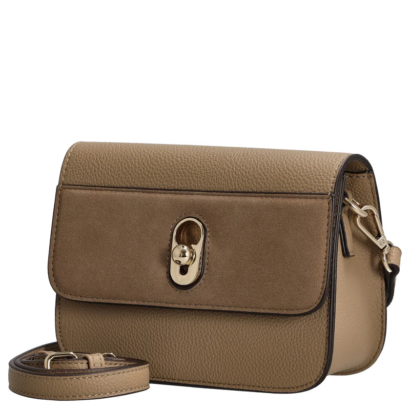 Seidenfelt SFM215 - Schultertasche 19 cm (motty grey/gold)