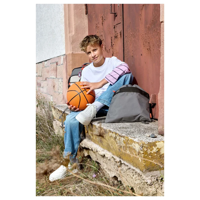 Lässig Bold - Turnbeutel 42 cm (Anthracite)