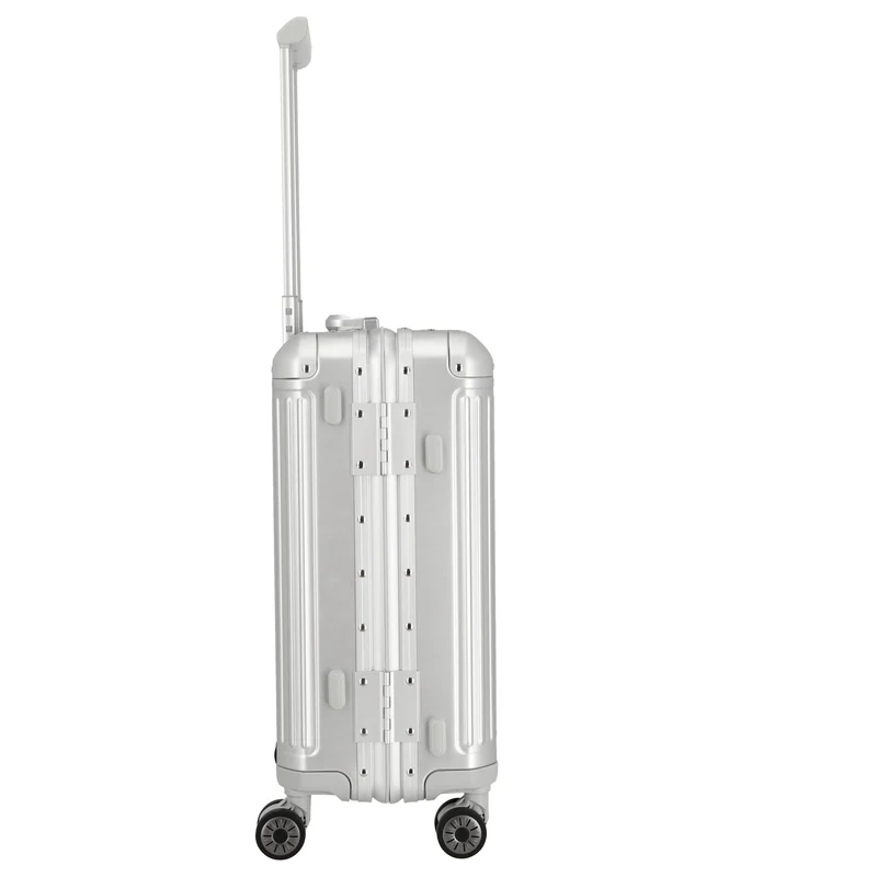 Travelite Next - 4-Rollen-Kabinentrolley S 55 cm (silber)