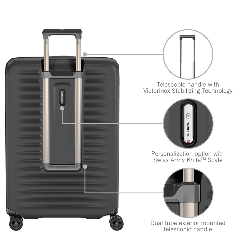 Victorinox Airox Advanced - 4-Rollen-Trolley L 75 cm erw. (black)