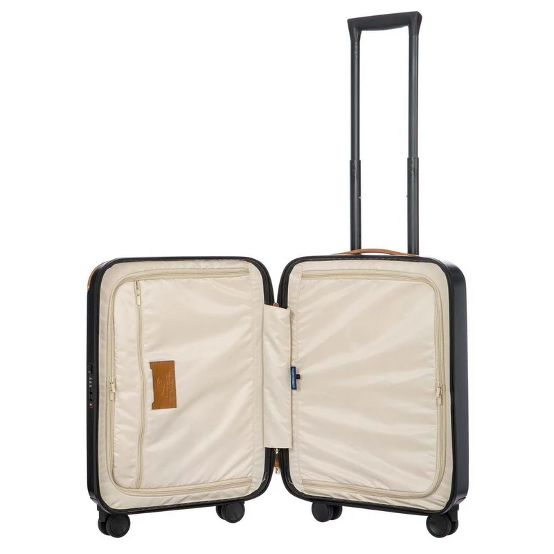 Brics Amalfi - 4-Rollen-Kabinentrolley S 55 cm (black)