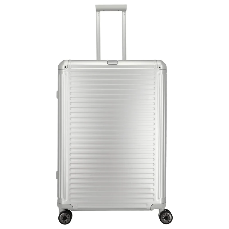 Travelite Next - 4-Rollen-Trolley L 77 cm (silber)