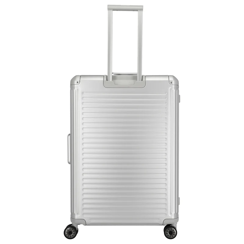 Travelite Next - 4-Rollen-Trolley L 77 cm (silber)