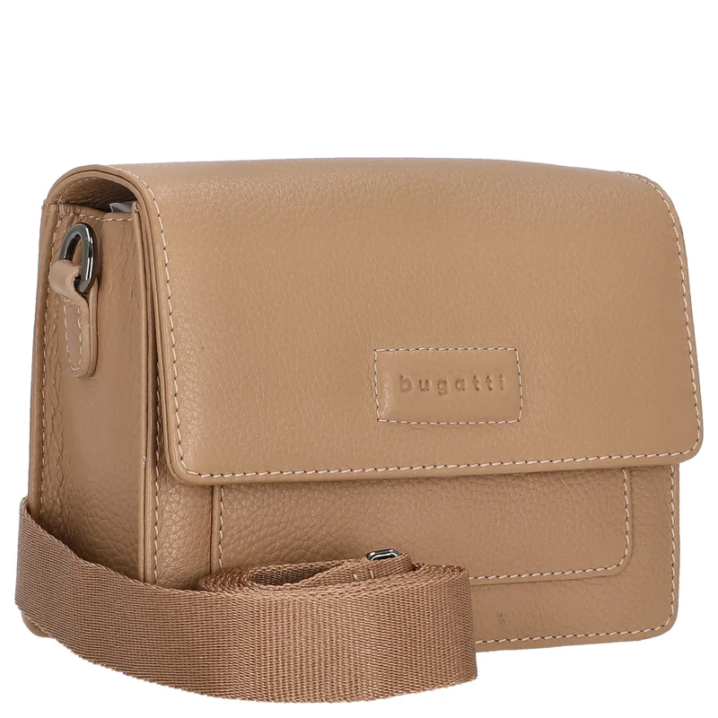 bugatti Elsa - Umhängetasche Leder S 18.5 cm (sand)