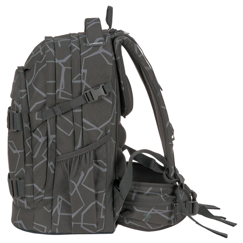 Lässig Bold Origin - Schulrucksack 46.5 cm (Edges Grey)