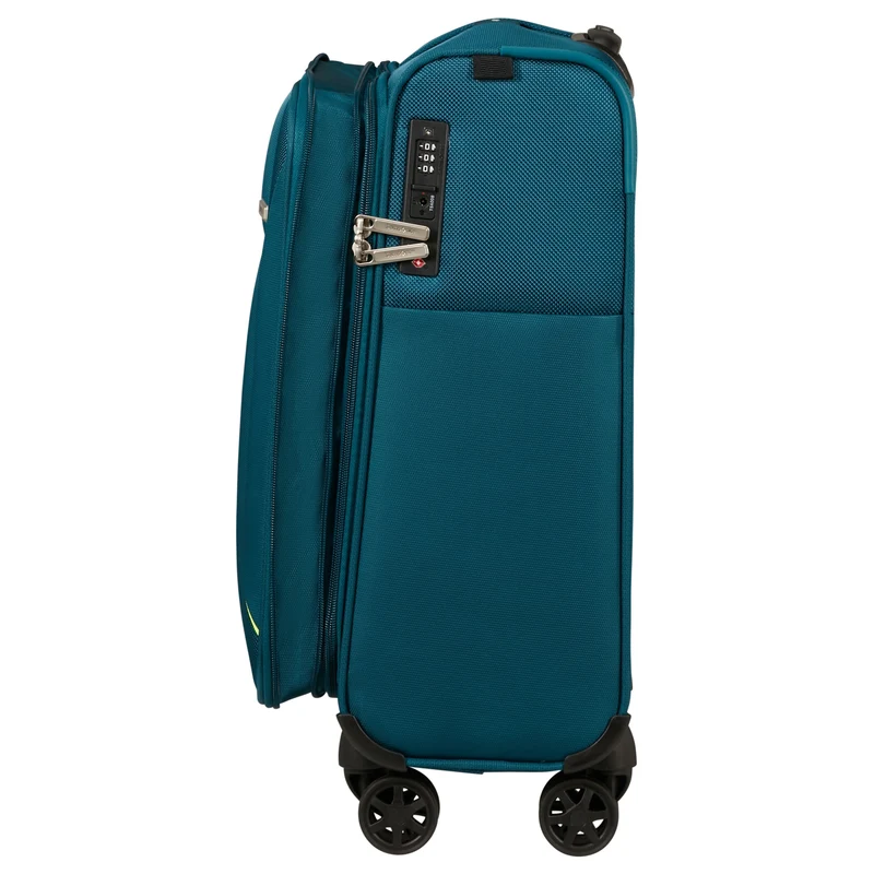 Samsonite Base Breeze - 4-Rollen-Kabinentrolley 55 cm erw. (petrol blue)