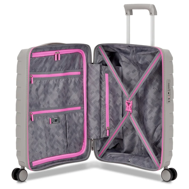 Roncato Skyline 2.0 Neon - 4-Rollen-Kabinentrolley S 55 cm (grey)