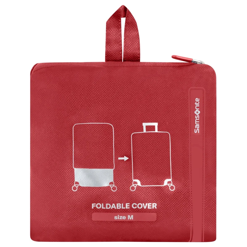 Samsonite Ta Revolution Foldable Kofferschutzhülle M - Regenhülle (red)