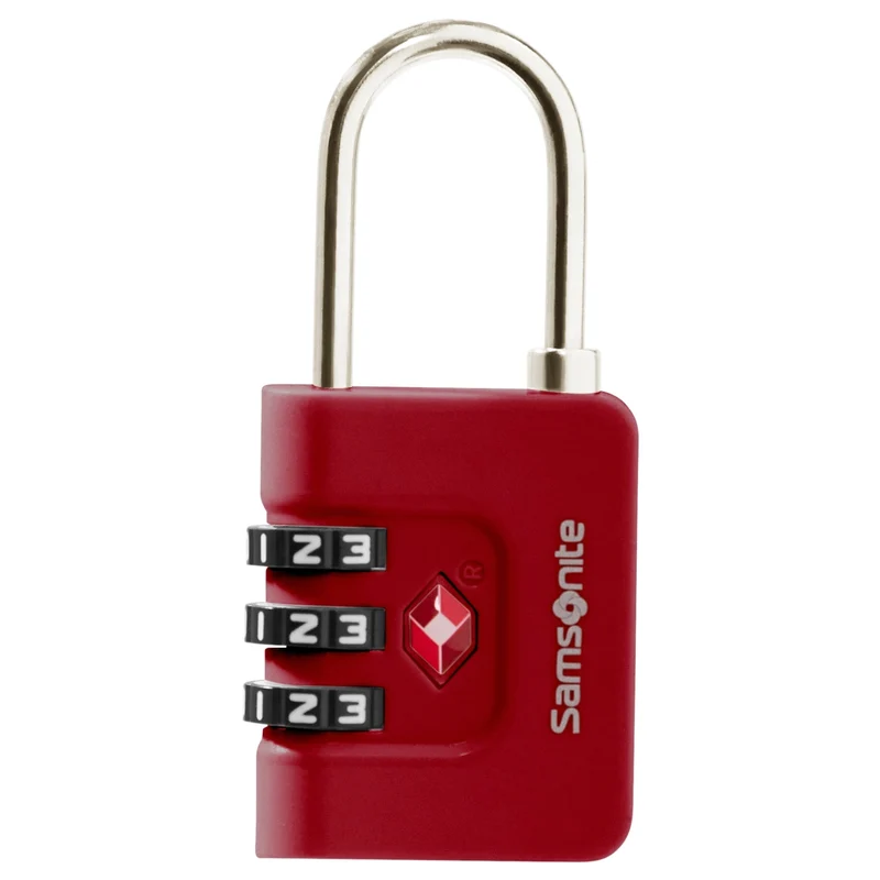 Samsonite Ta Revolution Combilock 3 Dial - Schloss (red)