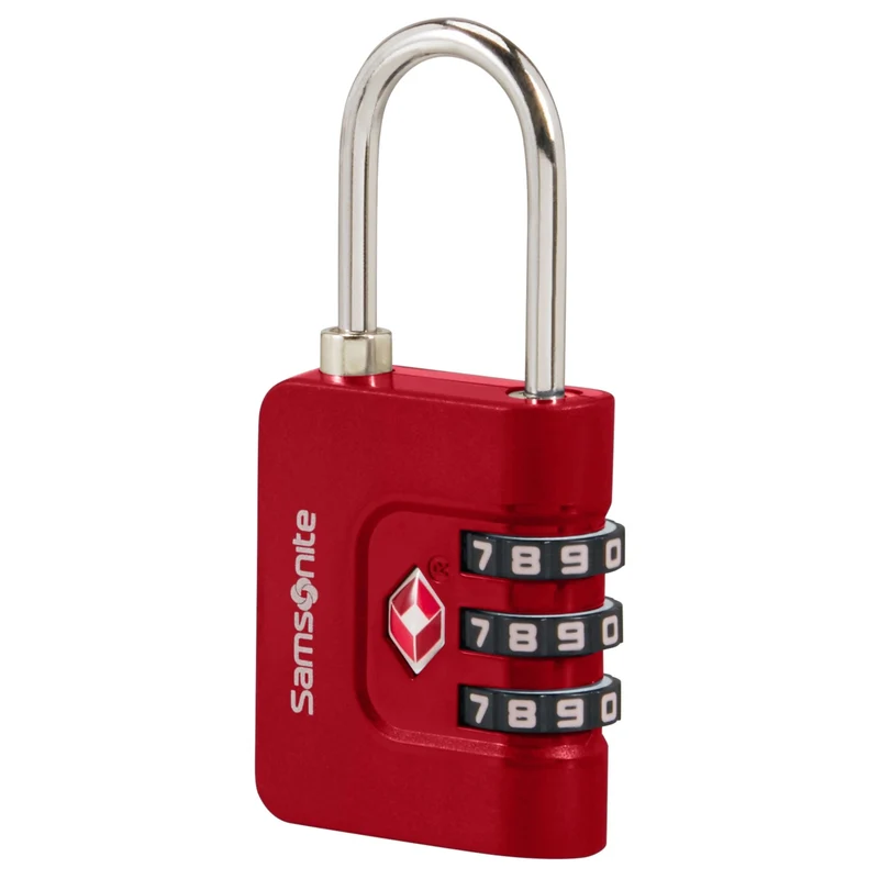 Samsonite Ta Revolution Combilock 3 Dial - Schloss (red)