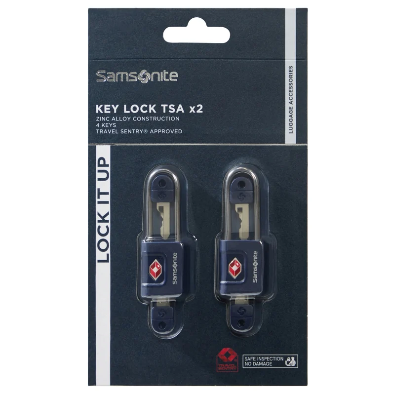 Samsonite Ta Revolution Key Lock TSA - Schloss 2tlg. (midnight blue)