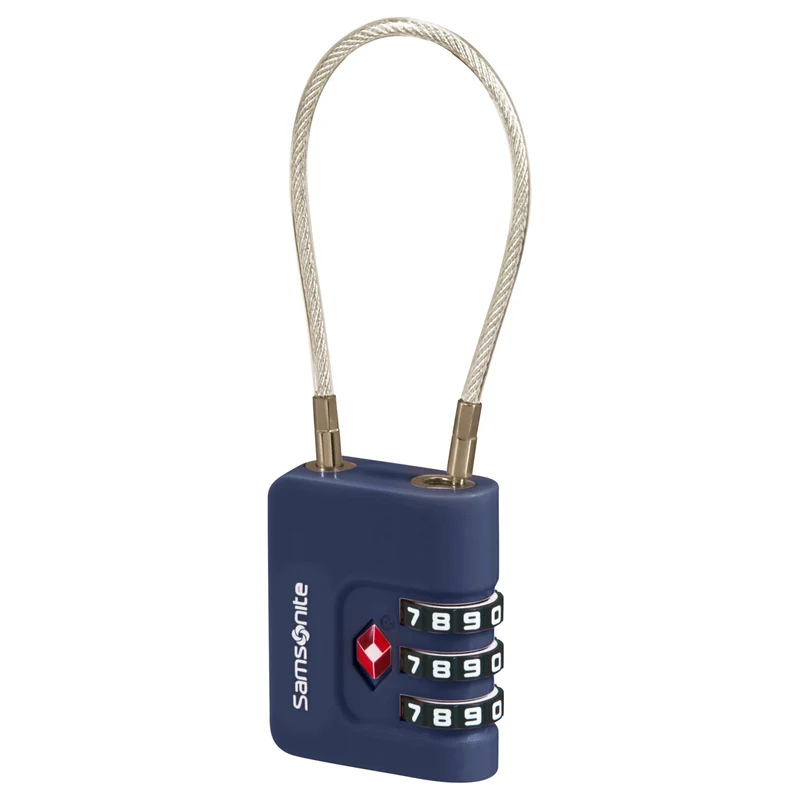 Samsonite TA Revolution Cablelock 3 Dial - Schloss (midnight blue)