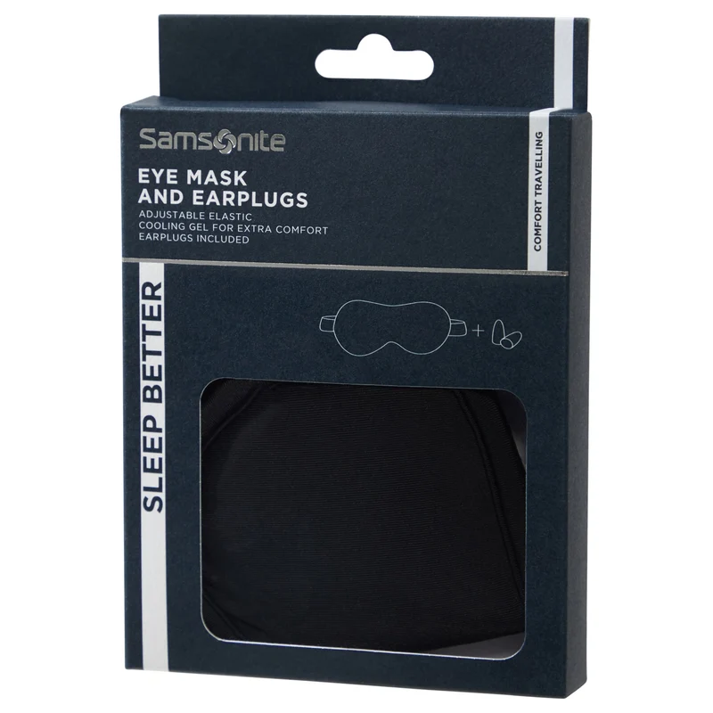 Samsonite Ta Revolution Eye Mask & Earplugs - Schlafmaske und Ohrstöpsel (black)