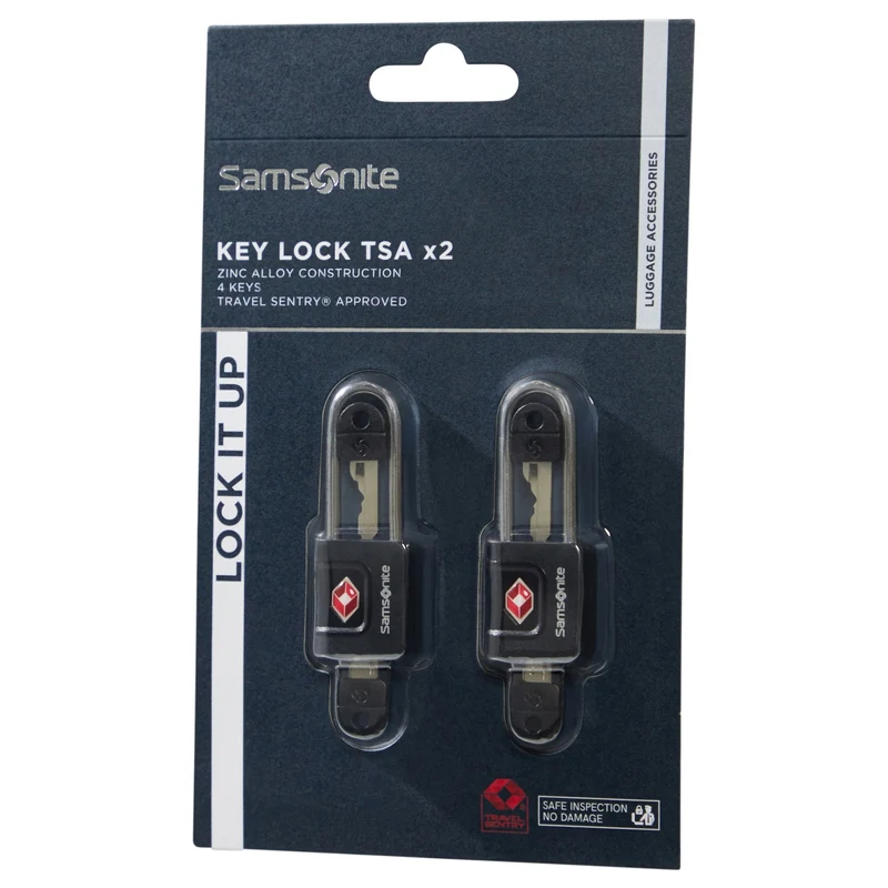 Samsonite Ta Revolution Key Lock TSA - Schloss 2tlg. (black)