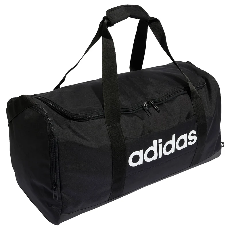 adidas Linear - Sporttasche M 56 cm (black/black/white)