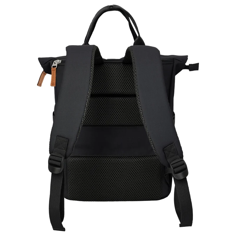 Travelite Basics Short Handle - Rolltop Rucksack 46 cm erw. (black)