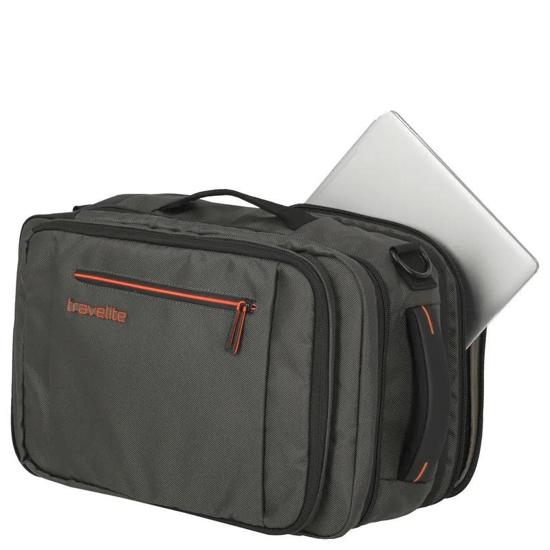 Travelite Crosslite - Bordtasche/Rucksack S 40 cm (oliv)