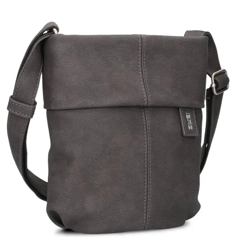 zwei Mademoiselle M45 - Schultertasche 22 cm (nubuk-stone)