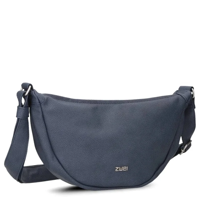 zwei Mademoiselle M50 - Umhängetasche 32 cm (nubuk-blue)