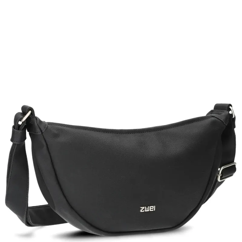 zwei Mademoiselle M50 - Umhängetasche 32 cm (nubuk-black)