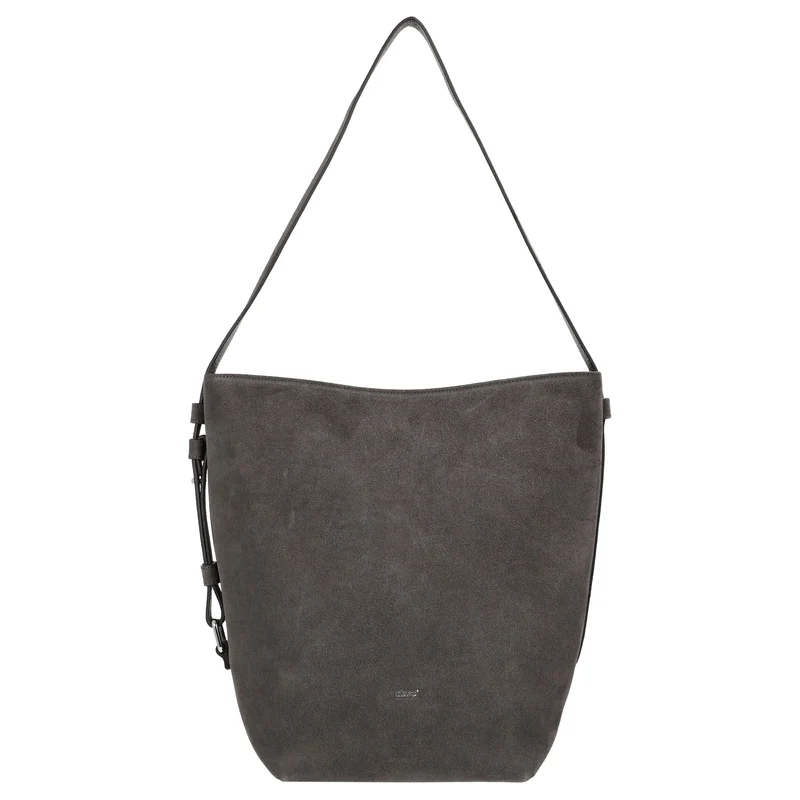 abro Cosmo Suede - Beuteltasche 39 cm (grey)