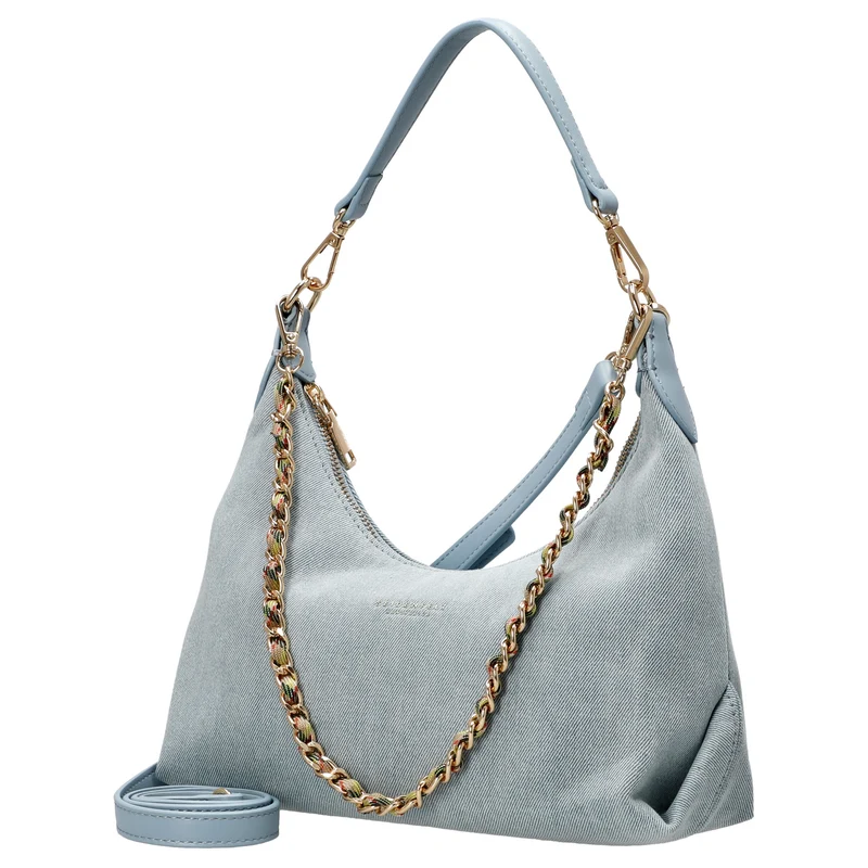 Seidenfelt Huuvari Hobo - Schultertasche (denim in blue)