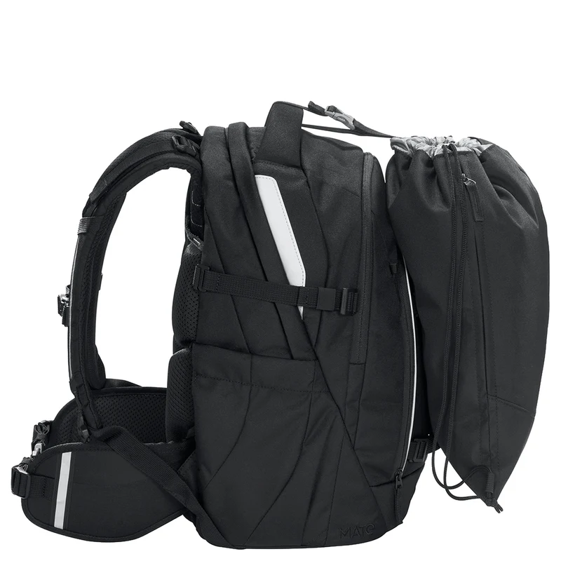 Coocazoo Zubehör - Turnbeutel 43 cm (Black Coal)