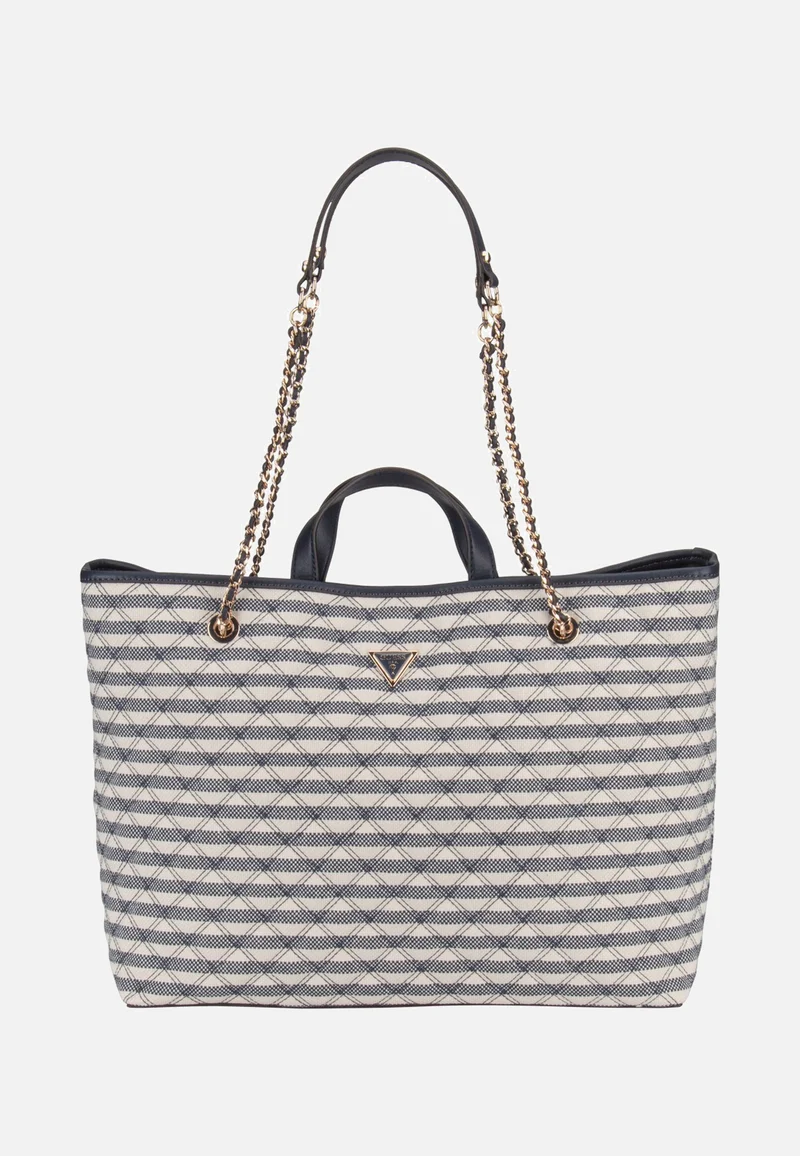 Giully II Large 2 In 1 Tote Navy Multi - Shopper