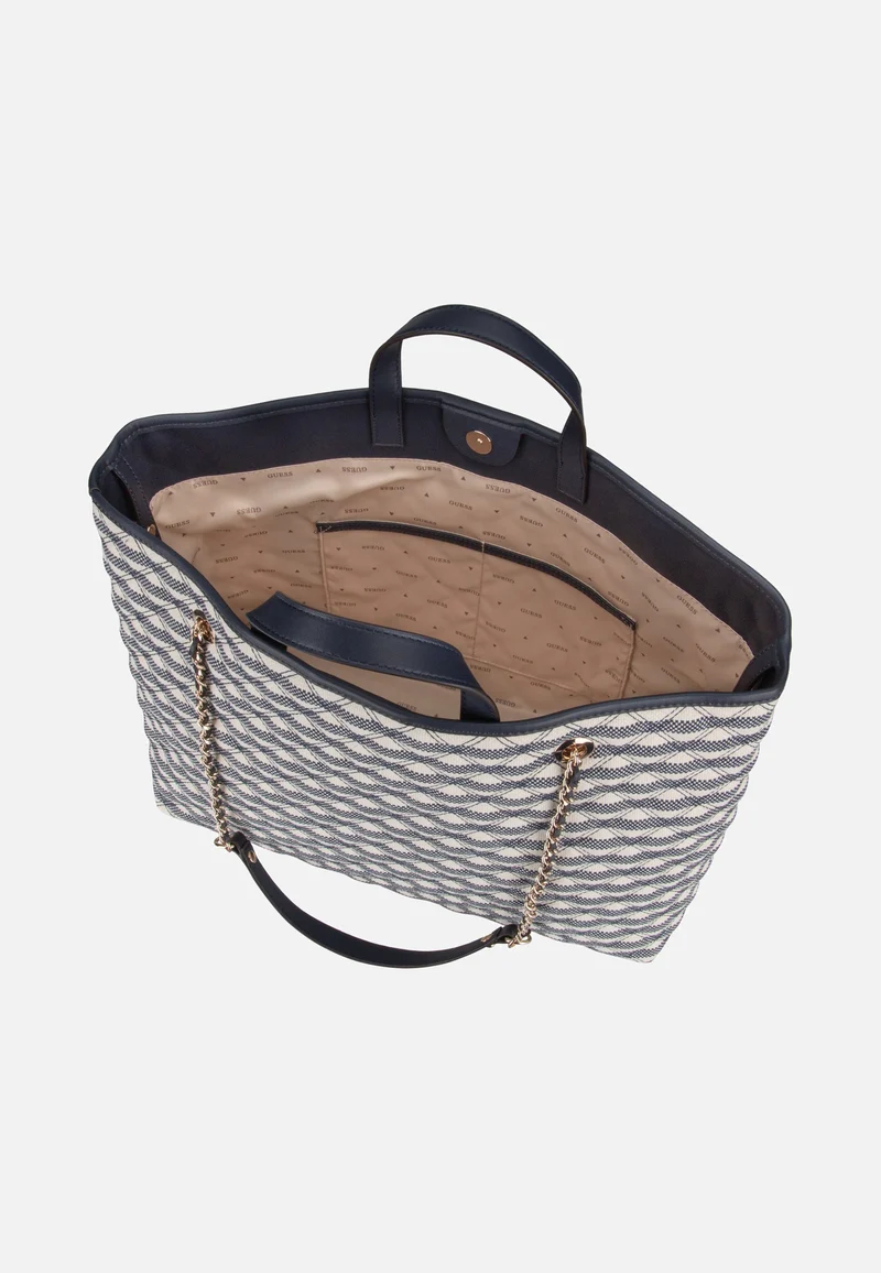 Giully II Large 2 In 1 Tote Navy Multi - Shopper