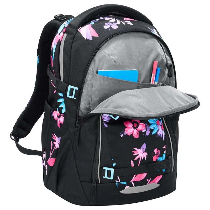 Coocazoo Mate - Schulrucksack 48 cm (Floral Artnight)