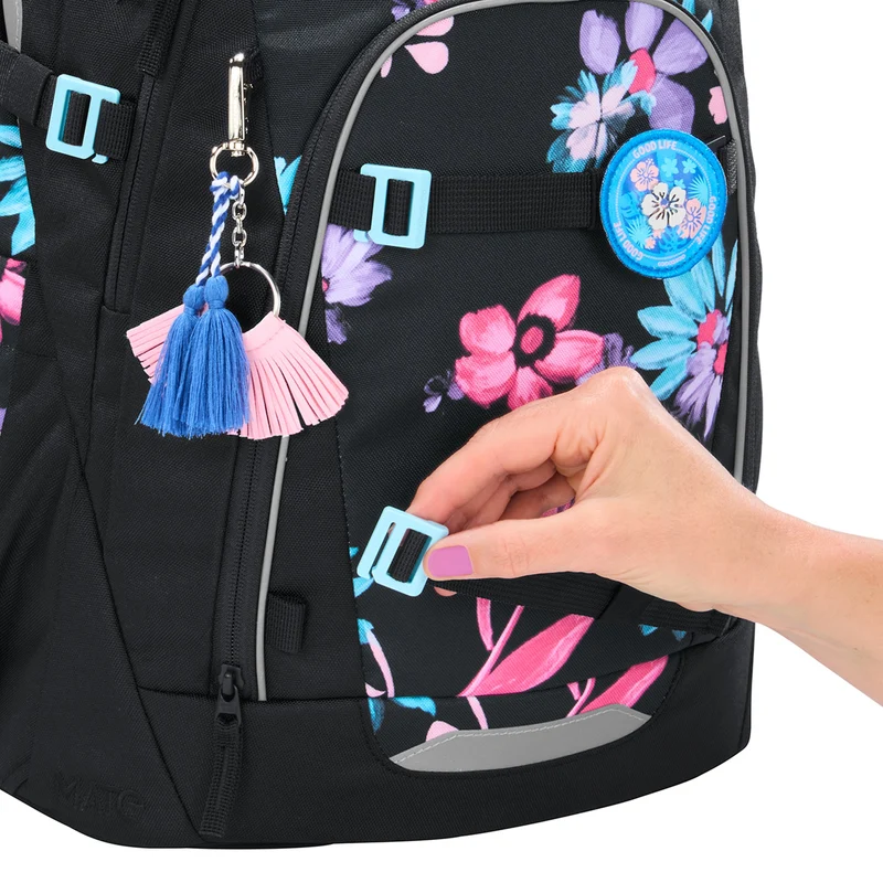 Coocazoo Mate - Schulrucksack 48 cm (Floral Artnight)