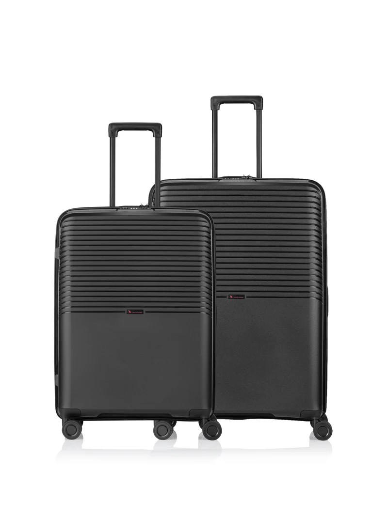 Jet "Helvetic" Trolley 2er Set M + L (black)