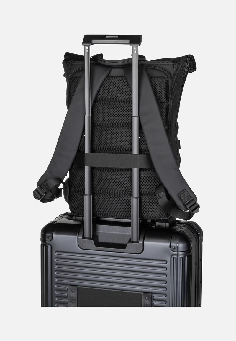 Balling Kurier 4015 Schwarz - Rolltop Rucksack