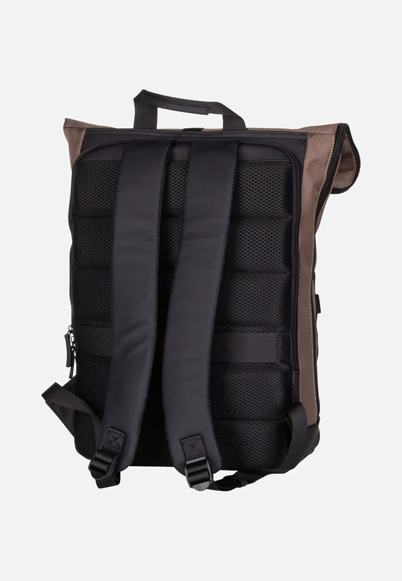 Balling Kurier 4015 Taupe - Rolltop Rucksack