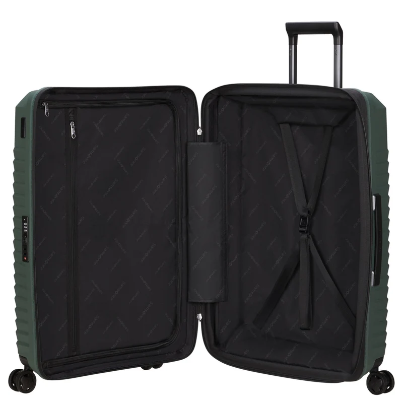 Samsonite Intuo - 4-Rollen-Trolley M 69 cm erw. (olive green)