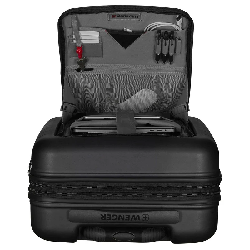 Wenger Syntry 44 - 4-Rollen-Kabinentrolley 55 cm (black/heather grey)