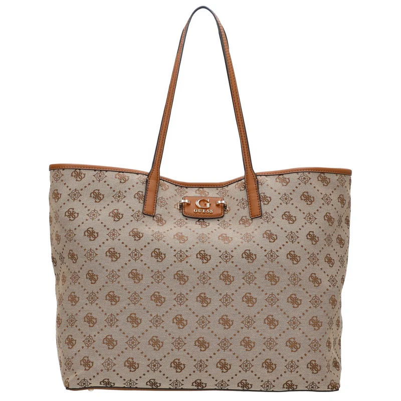 Guess Neda 2 in 1 Tote - Shopper L 40 cm (latte logo)