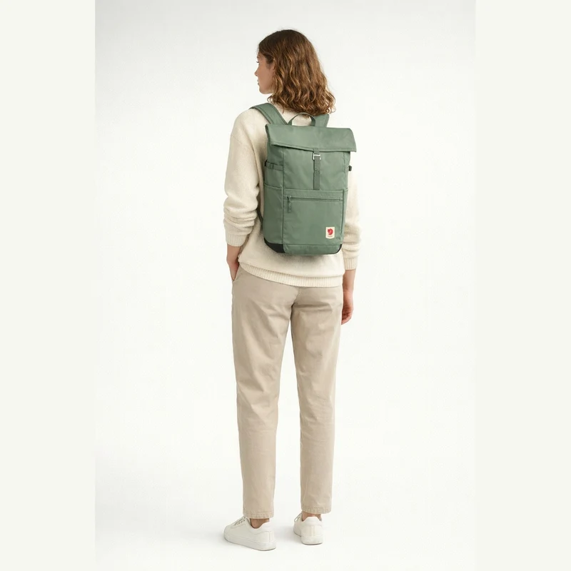 Fjällräven High Coast Foldsack 24 - Rucksack 15" 45 cm (patina green)