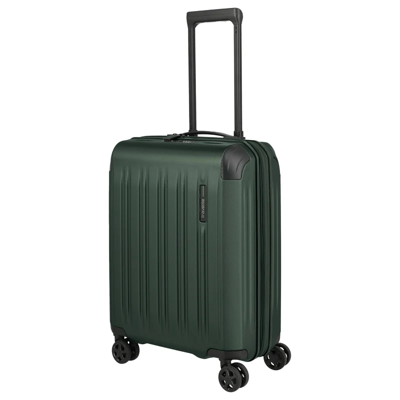 Travelite Dynamiic -4-Rollen-Kabinentrolley S 55 cm erw. (grün)
