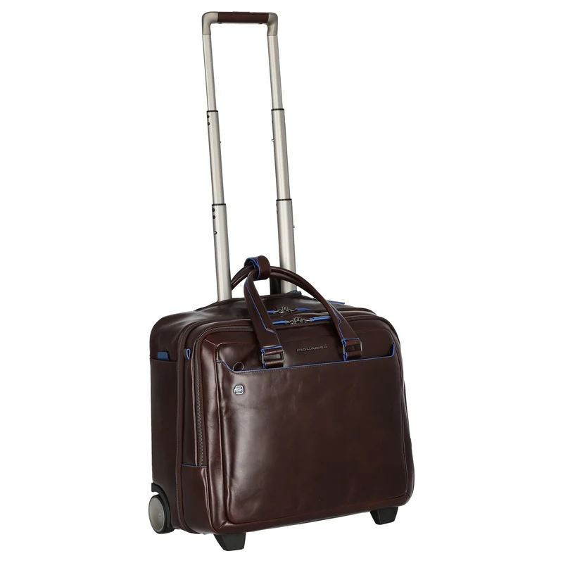Piquadro Blue Square - 2-Rollen-Businesstrolley 42 cm (mahogany)