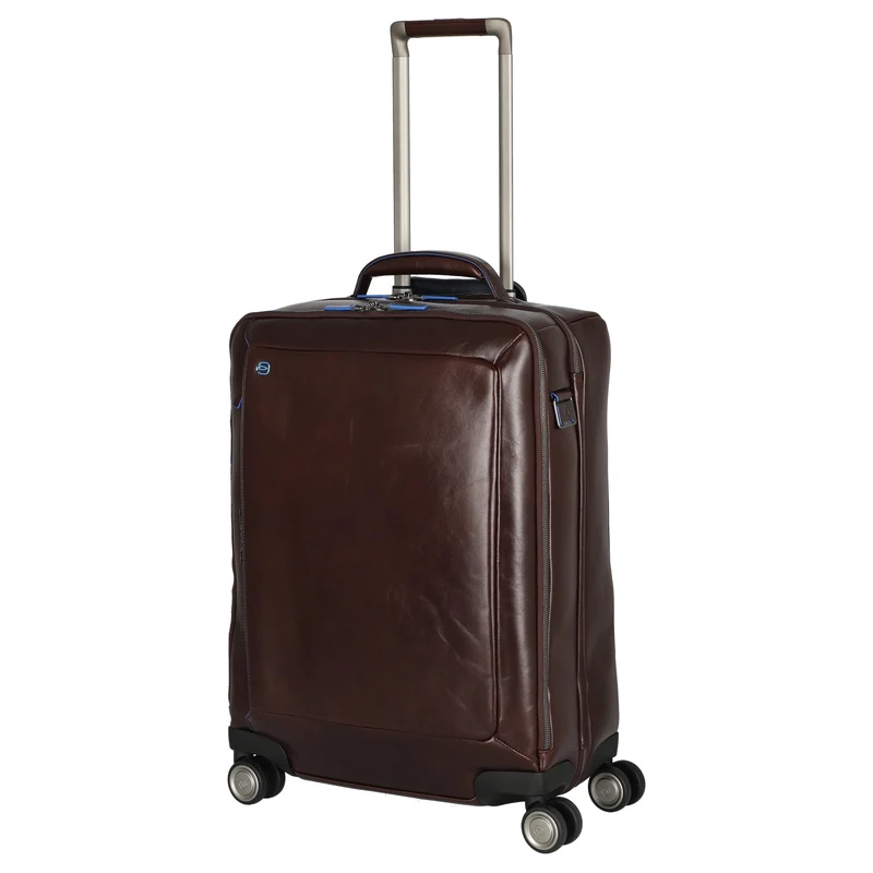 Piquadro Blue Square 45 - 4-Rollen-Kabinentrolley 15.6" S 55 cm (mahogany)