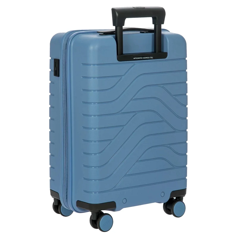 Brics BY Ulisse - 4-Rollen-Kabinentrolley 55 cm erw. (grey blue)