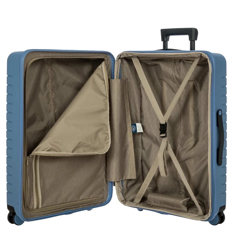 Brics BY Ulisse - 4-Rollen-Trolley 71 cm erw. (grey blue)