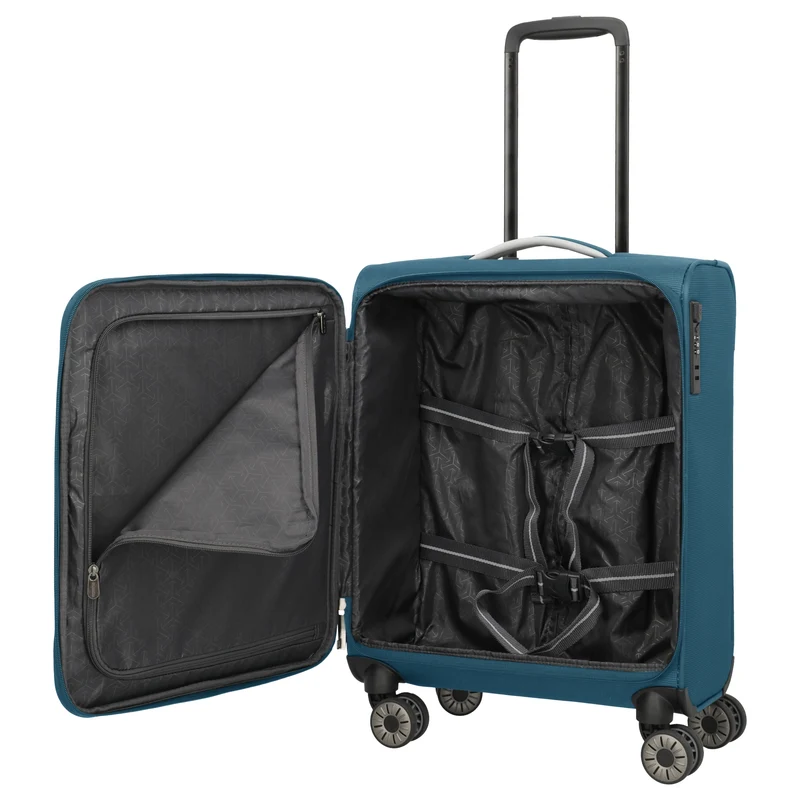Travelite Jetpack Multi Light - 4-Rollen-Trolley S 55 cm (petrol)