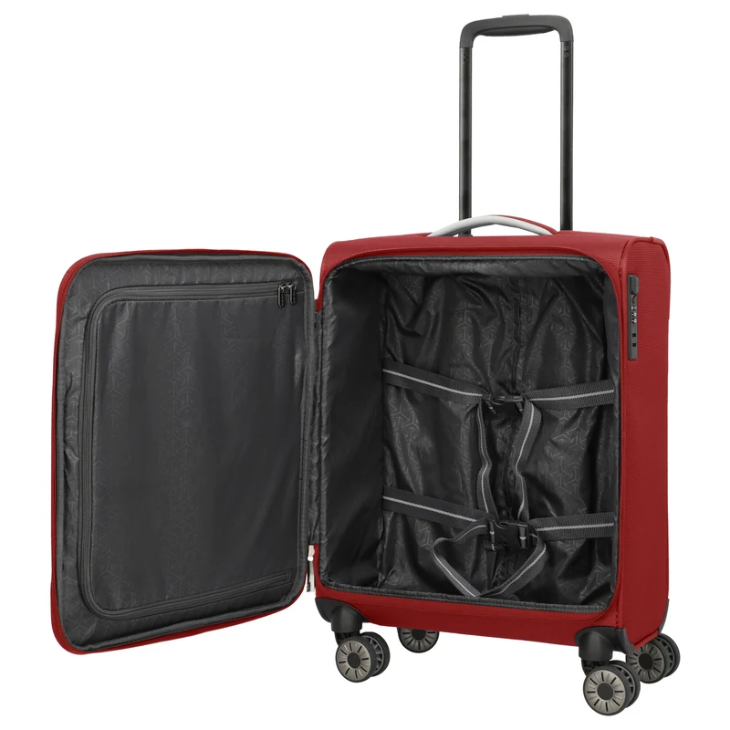 Travelite Jetpack Multi Light - 4-Rollen-Trolley S 55 cm (rot)