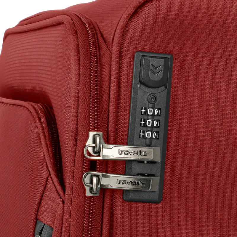 Travelite Jetpack Multi Light - 4-Rollen-Trolley S 55 cm (rot)