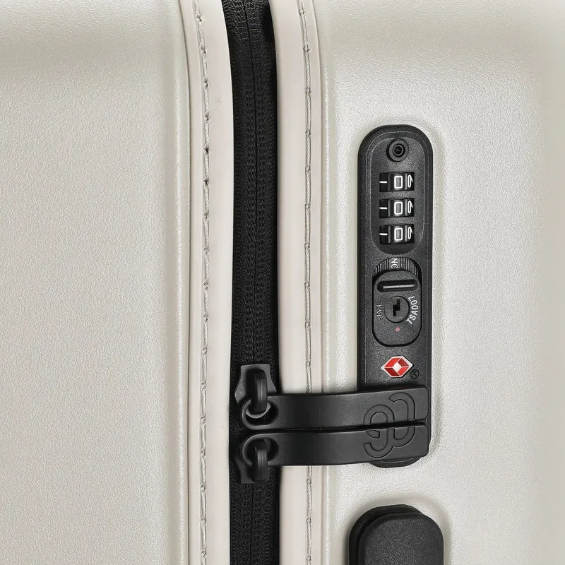 NINETYGO Touch - 4-Rollen-Kabinentrolley S 55 cm (weiß)