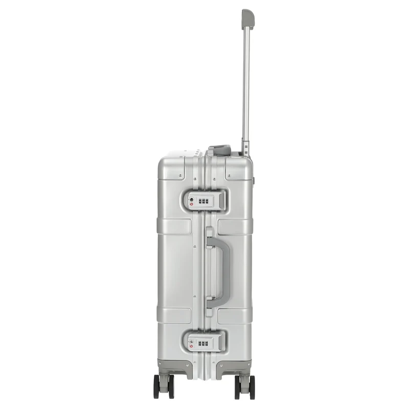 NINETYGO Metal - 4-Rollen-Kabinentrolley S 55 cm (silber)