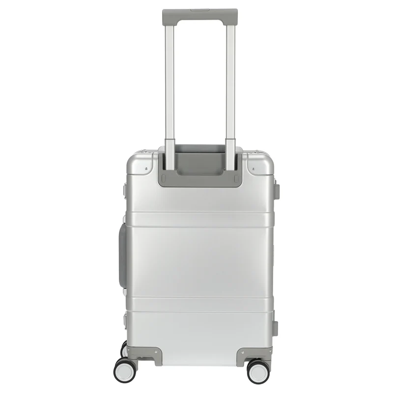 NINETYGO Metal - 4-Rollen-Kabinentrolley S 55 cm (silber)